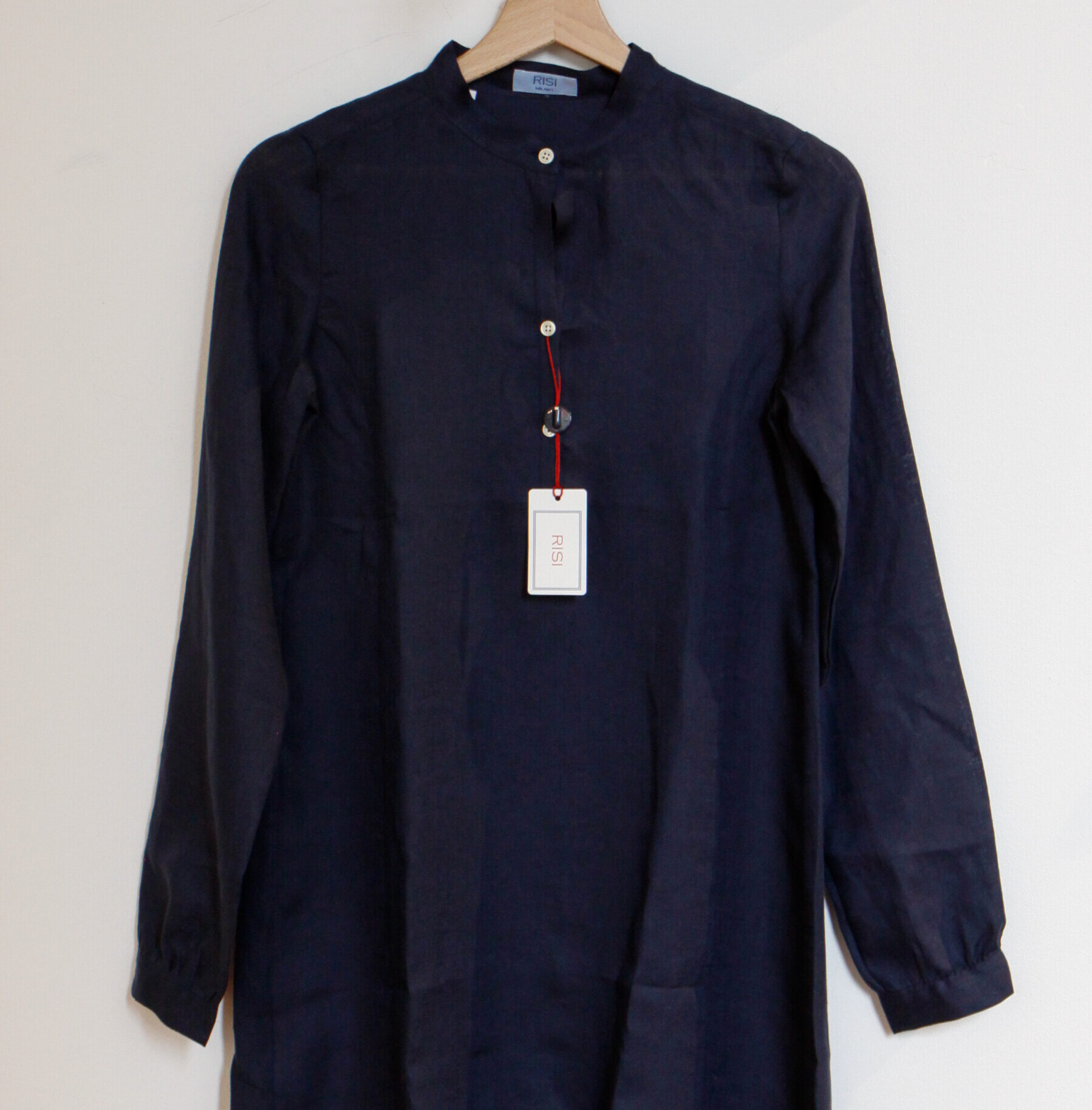 vestito con il colletto alla coreana Ginevra Risi MIlano