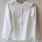 camicia da donna a girocollo Wanda Risi Milano