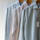 camicia uomo classica colletto francese lino colori vari Teresa Risi Milano