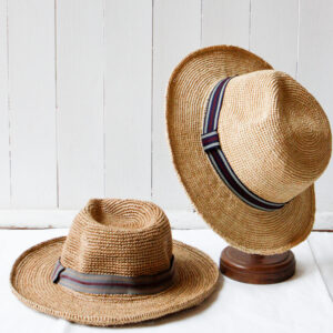 cappello vimini unisex estate fascetta tessuto Dario Risi Milano