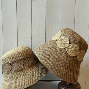 cappello estivo vimini Baldassarre Risi Milano