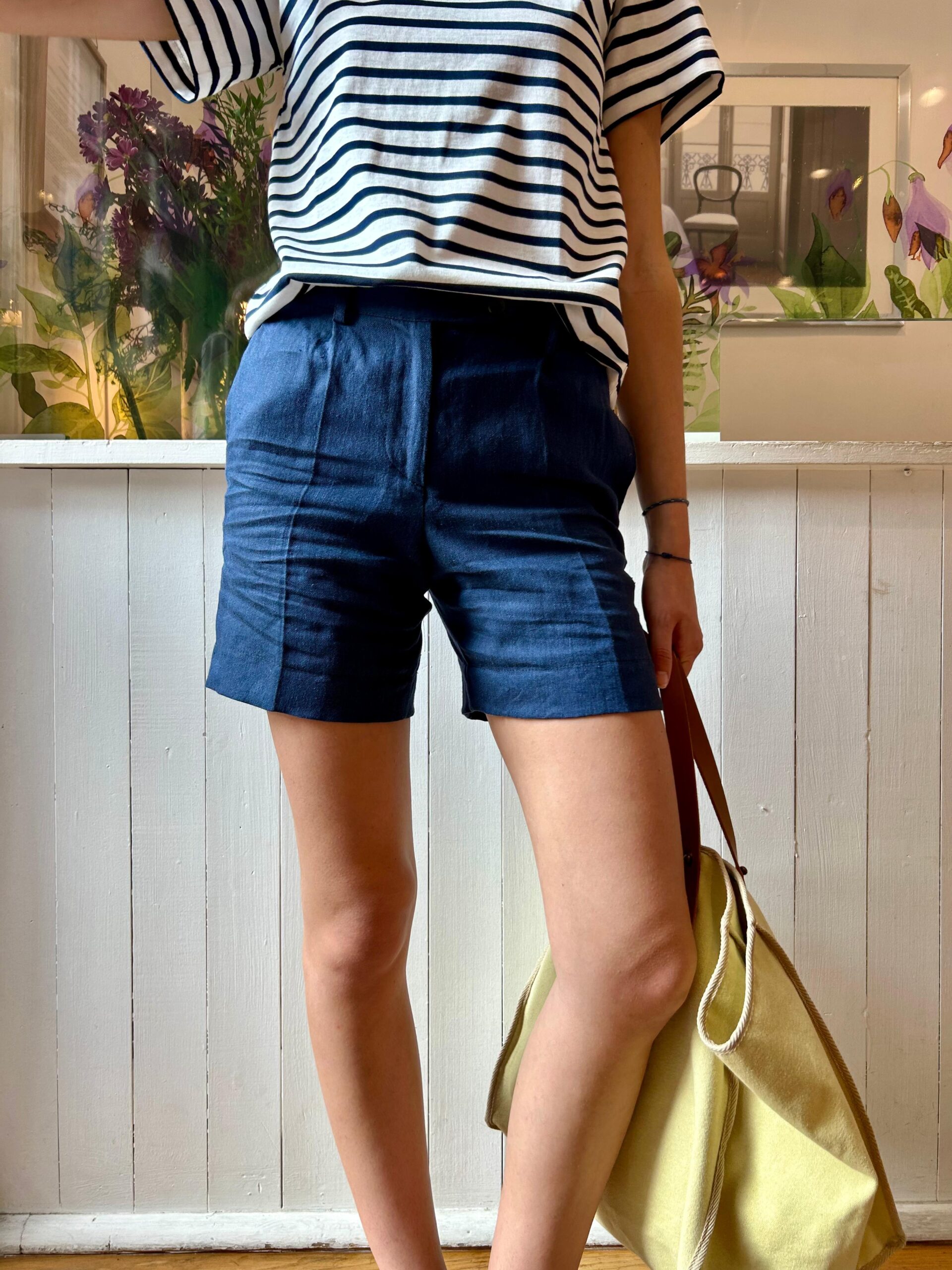 pantaloncini da donna shorts in lino Alfio Risi Milano