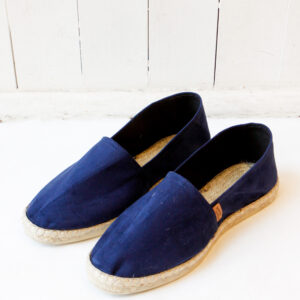 espadrillas donna suede blu risi milano