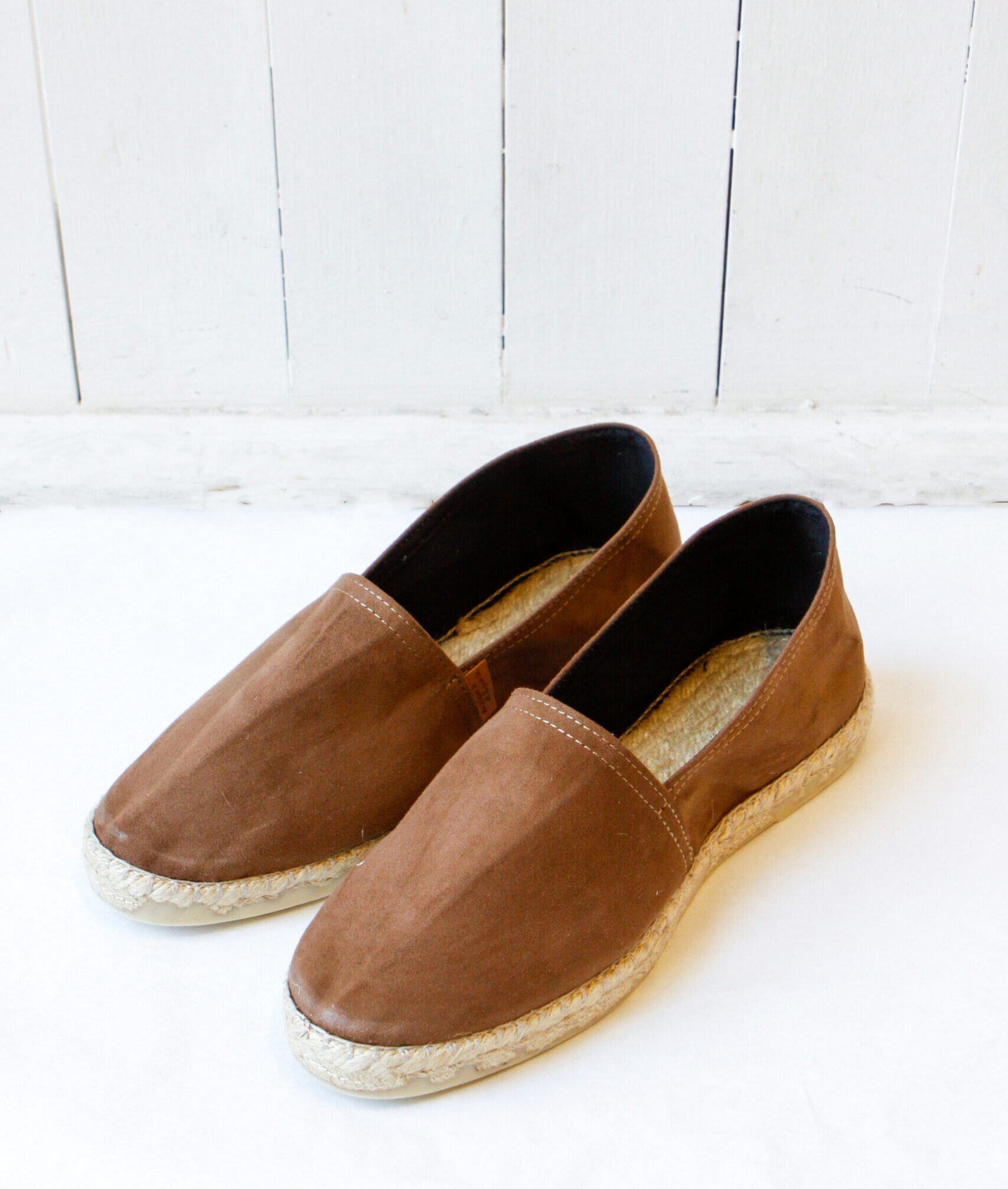espadrillas donna suede silvia marrone risi milano