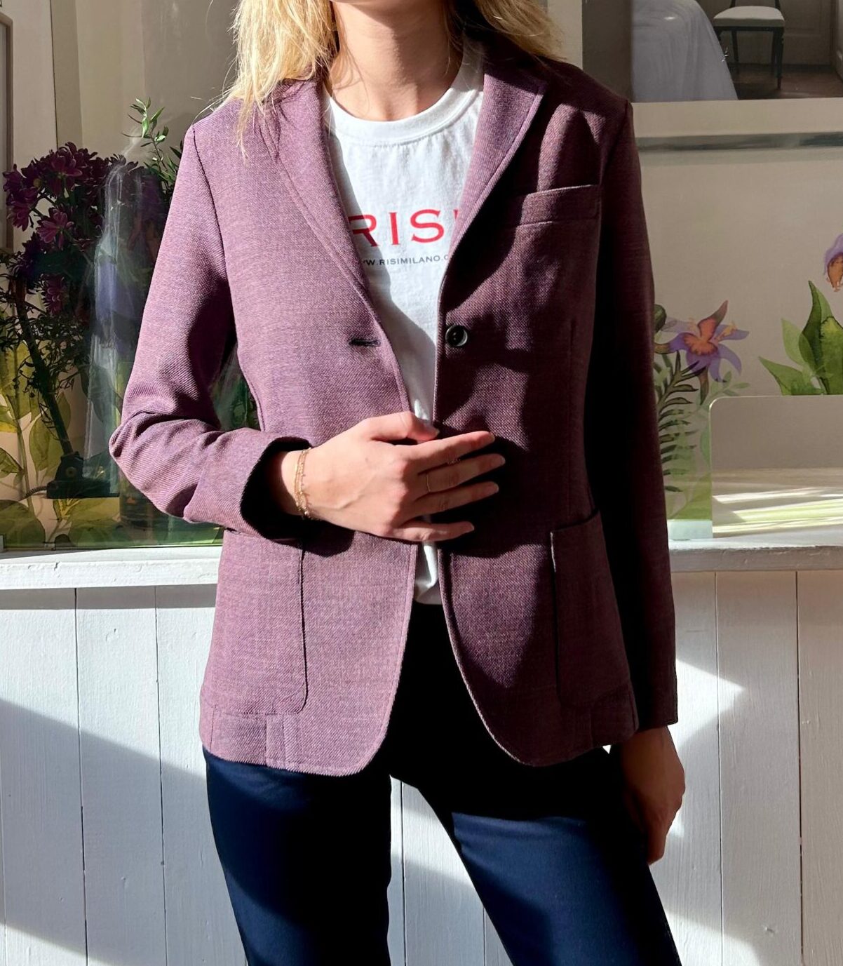 blazer donna giacca Lucilla Risi Milano