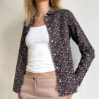 camicetta da donna manica lunga fantasia Mariella Risi Milano