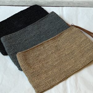 borsetta di vimini a mano pochette Lidia Risi Milano