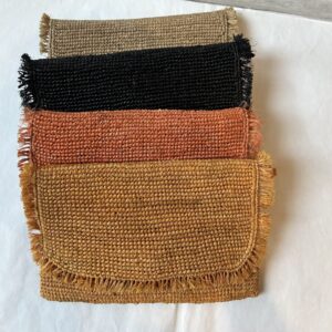 borsa di vimini a tracolla o pochette Flaminia Risi Milano