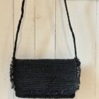 borsa di vimini a tracolla o pochette Flaminia Risi Milano