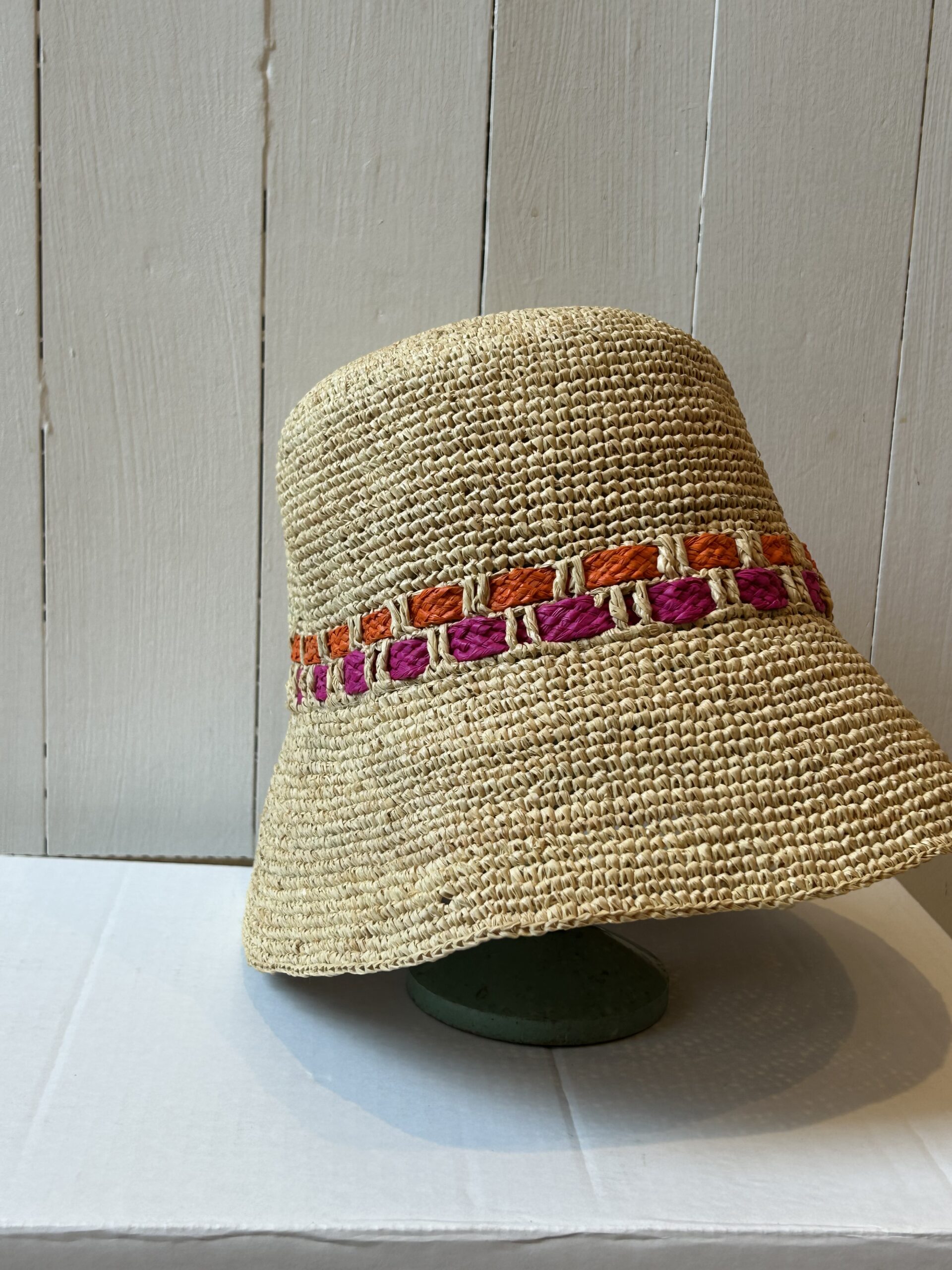 cappello estivo vimini Kimberly Risi Milano