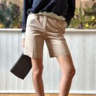 pantaloncini donna bermuda in cotone Orfeo Risi Milano