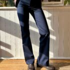 pantaloni in cotone da donna bootcut Amintore Risi Milano