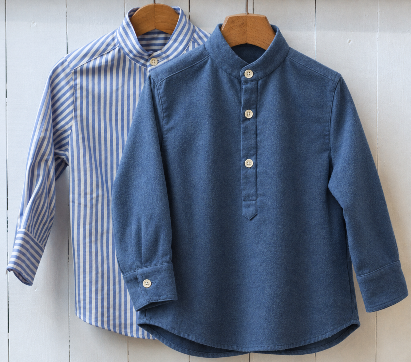 camicia coreana bambini modello Manuela RISI Milano