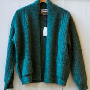 cardigan da donna in lana collo a scialle Esther Risi Milano
