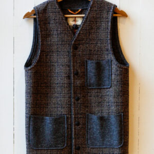 gilet in lana cotta da uomo Enzo Risi Milano