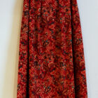 Gonna invernale lunga tessuto liberty Annachiara Risi Milano