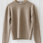 maglione lana shetland donna girocollo modello Zeno RISI Milano