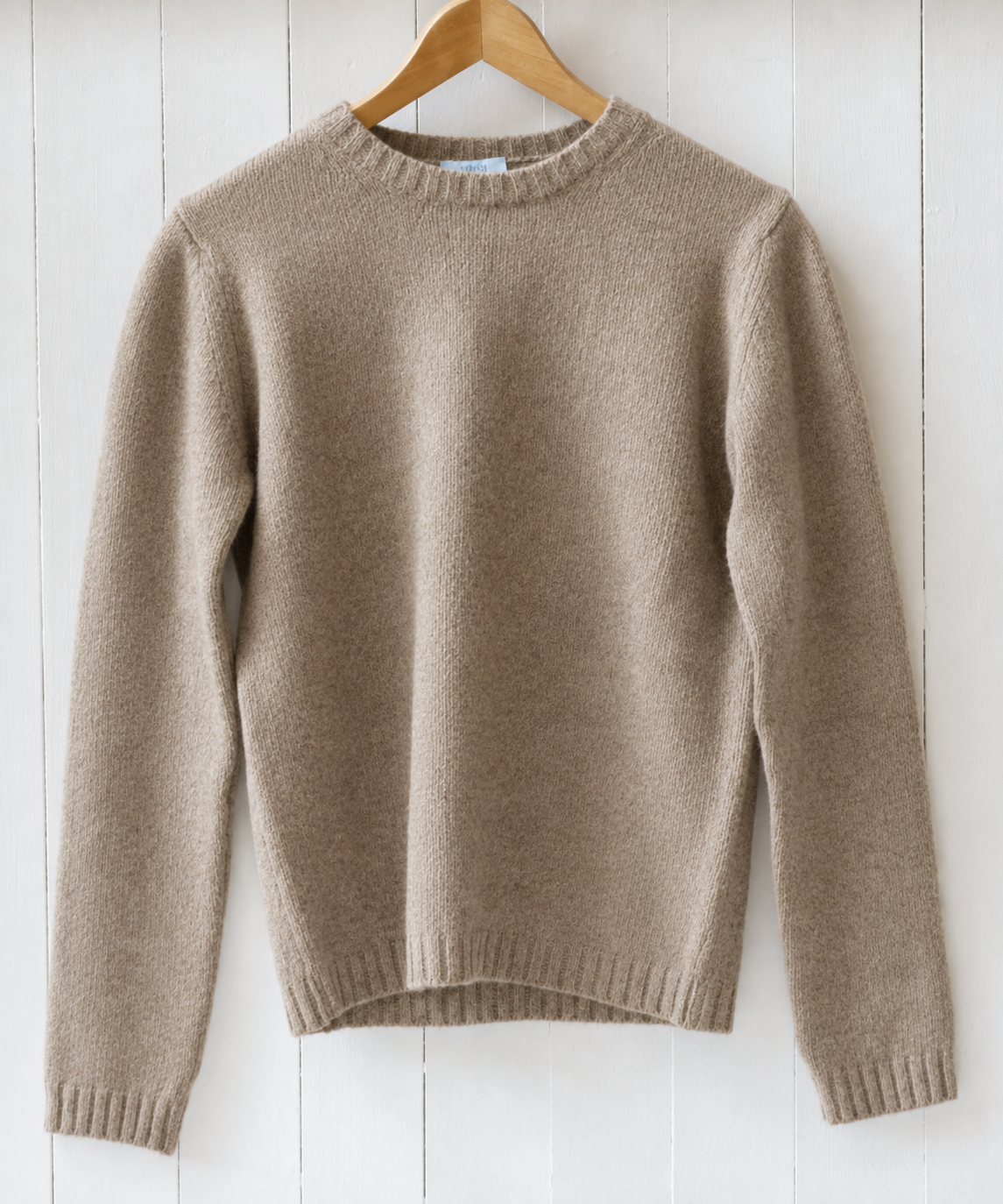 maglione lana shetland donna girocollo modello Zeno RISI Milano