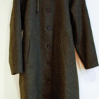 Parka con cappuccio 3/4 loden da donna Lisa Risi Milano