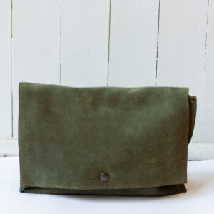 pochette in suede Fiorenza Risi Milano