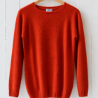 maglione con scollo a barchetta in cashmere pullover modello Jago RISI Milano