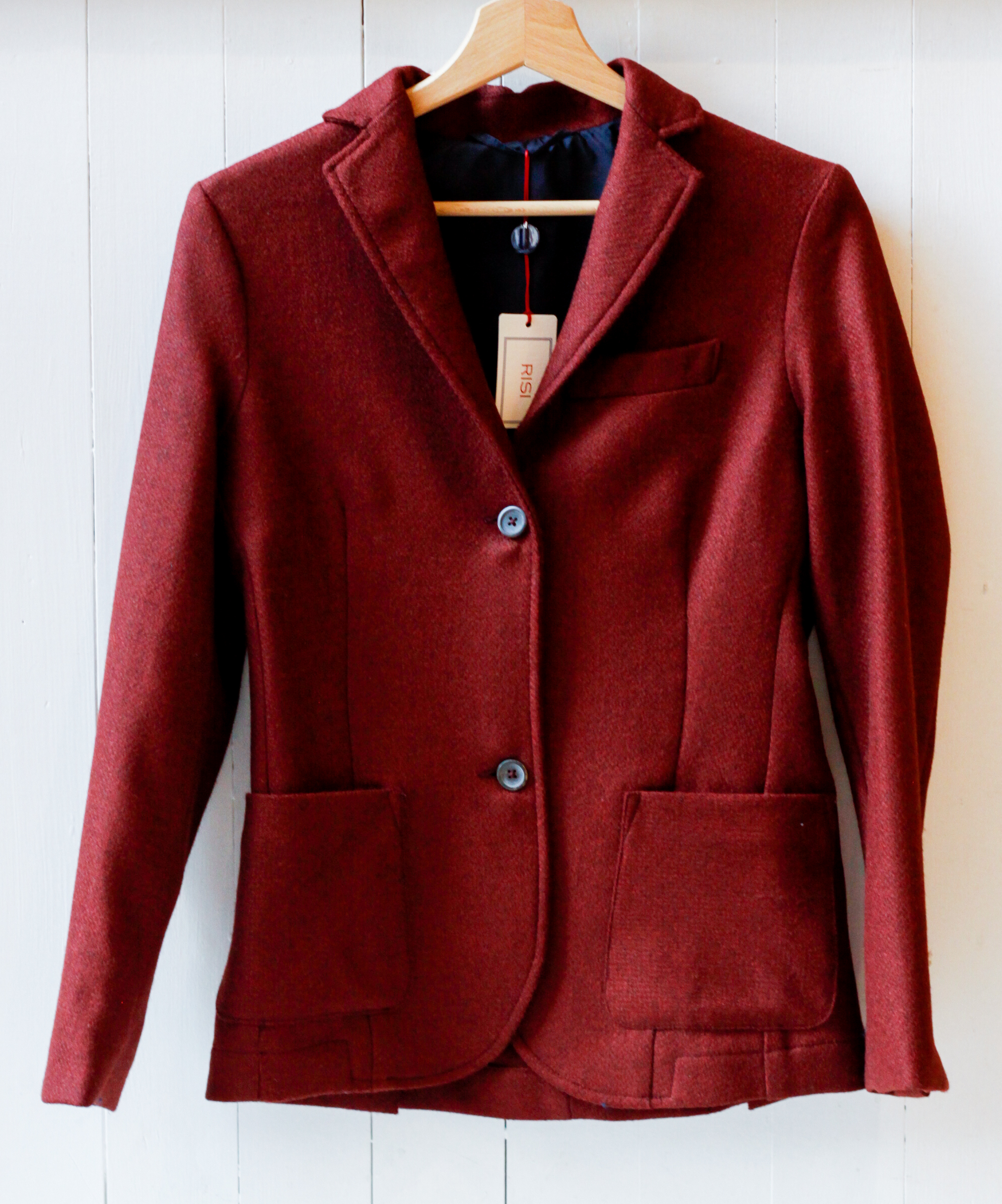 giacca blazer donna lana inverno Lucilla Risi Milano