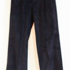 pantaloni da donna con pinces in velluto Lanfranco Risi Milano