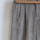 pantaloni da donna con pinces in velluto Lanfranco RISI Milano