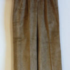 pantaloni da donna con pinces in velluto Lanfranco Risi Milano