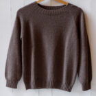 maglione girocollo in cashmere pullover modello Laro Risi Milano