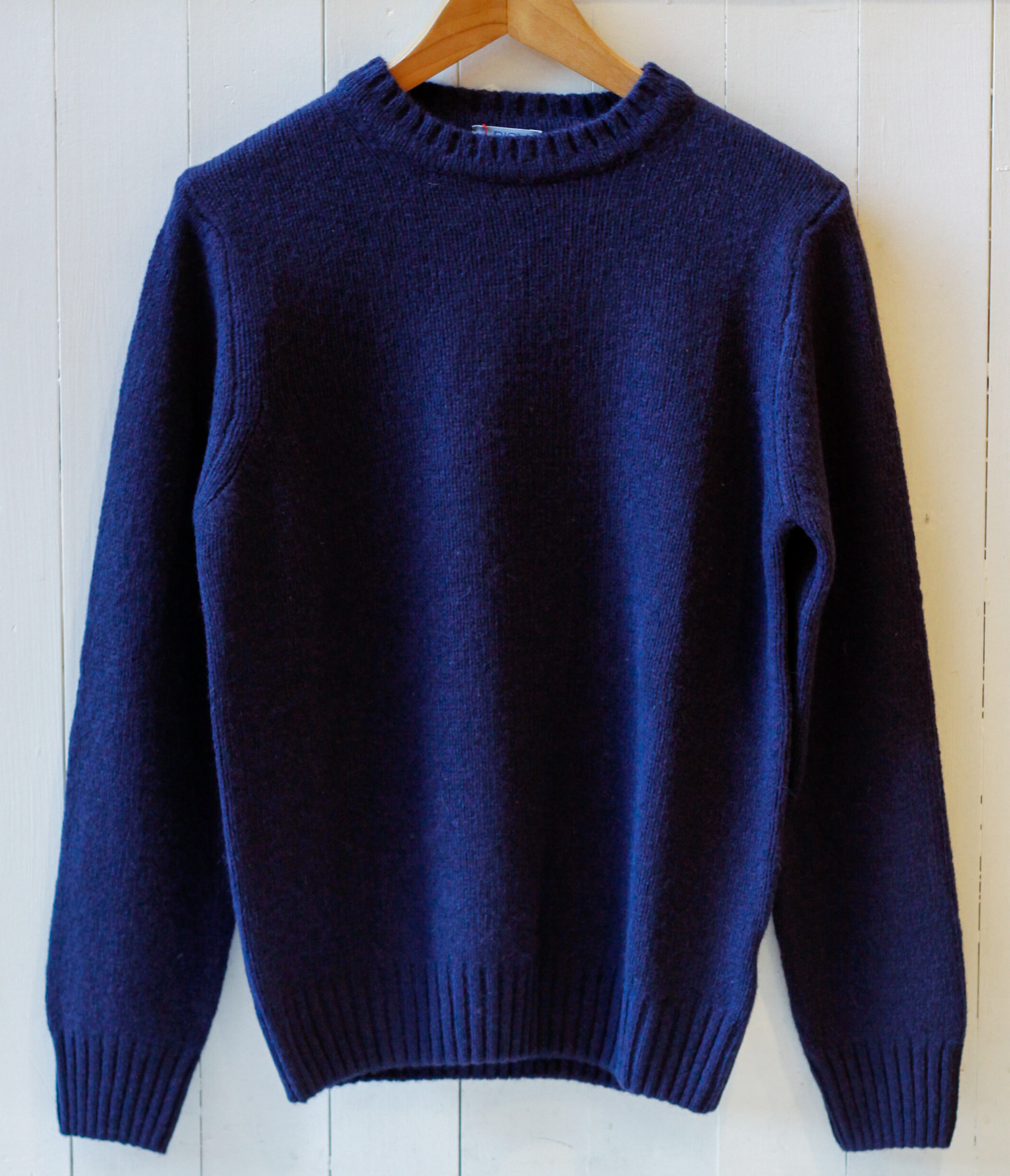 maglione da uomo in lana shetland pullover modello Corrado Risi Milano