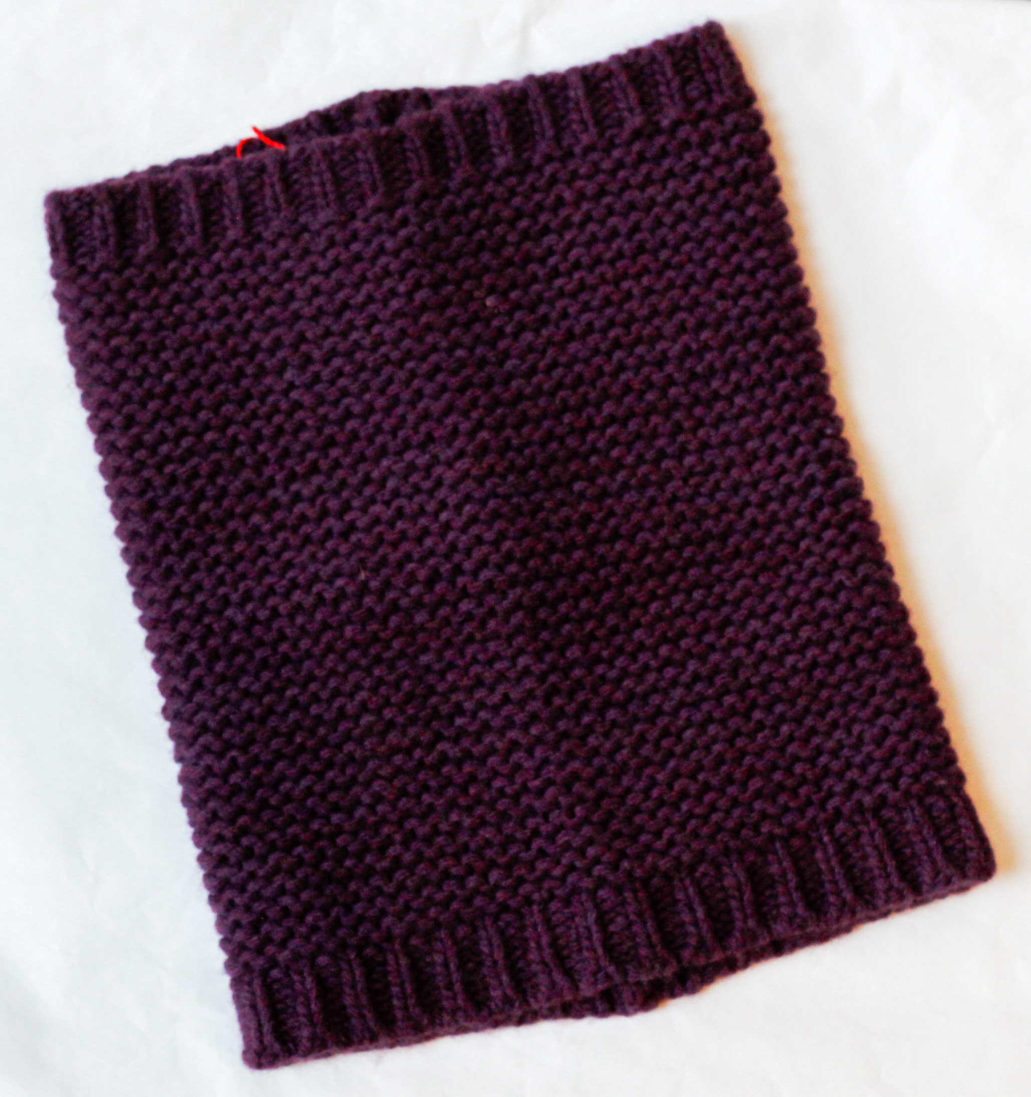 scaldacollo per bambini in lana e cashmere bordeaux Emiliano Risi Milano