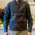 Gilet in lana cotta da uomo modello Enzo RISI Milano