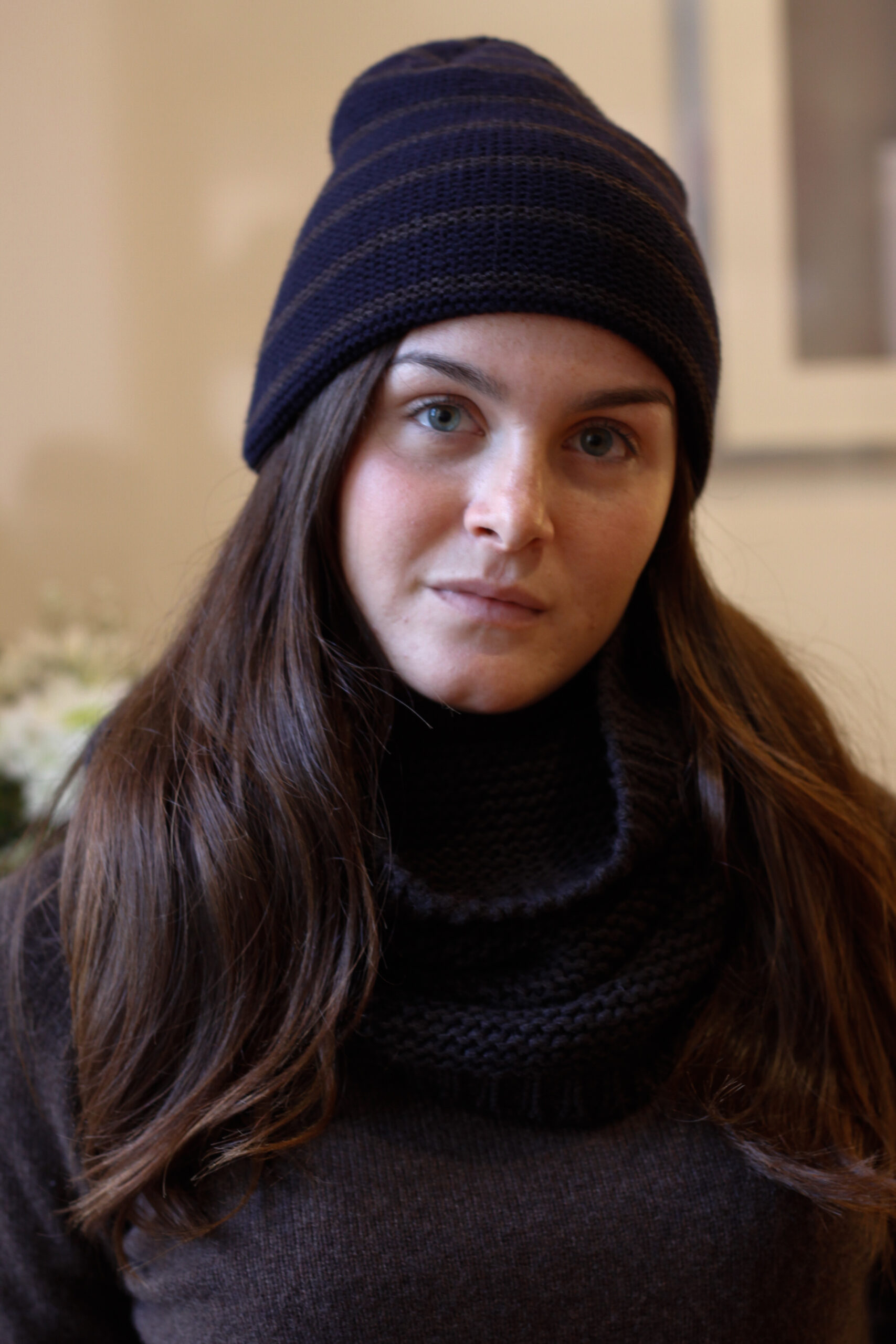 Scaldacollo in lana e cashmere modello Luigi RISI Milano