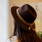 cappello tradizionale in feltro d lana modello Alpino RISI Milano