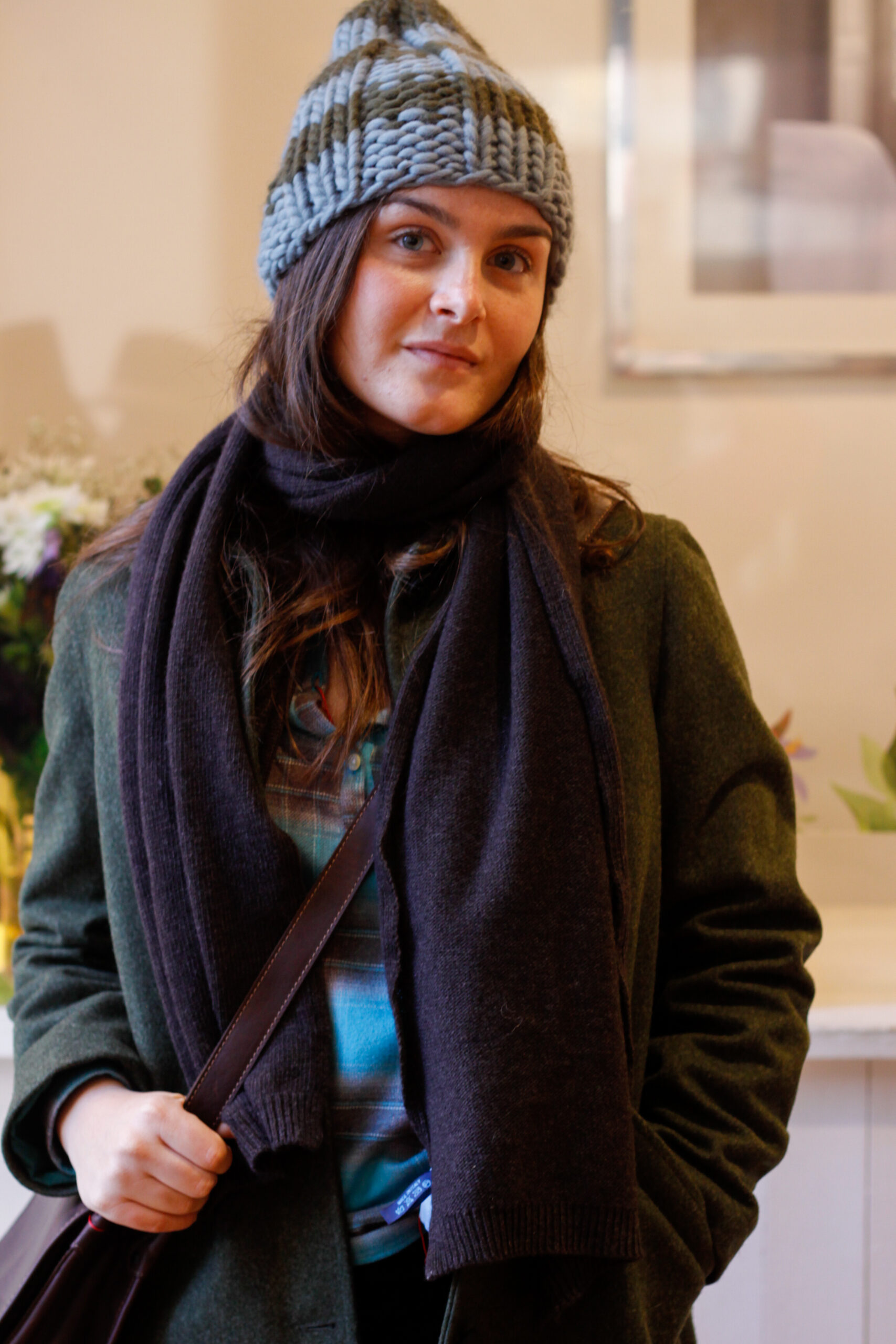 Sciarpa lana e cashmere Lorenza RISI Milano