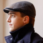 Giacca field jacket pesante invernale uomo lana modello Tullio e coppola in tweed di lana modello Micol RISI Milano