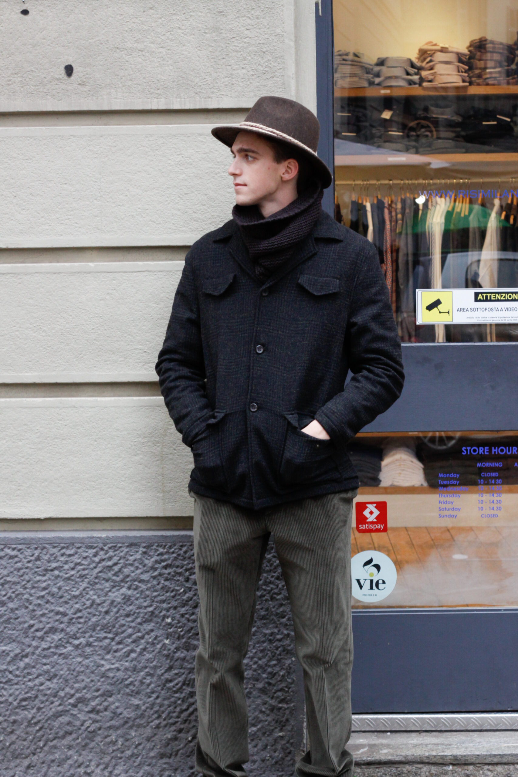 Giaccone uomo field jacket invernale RISI Milano