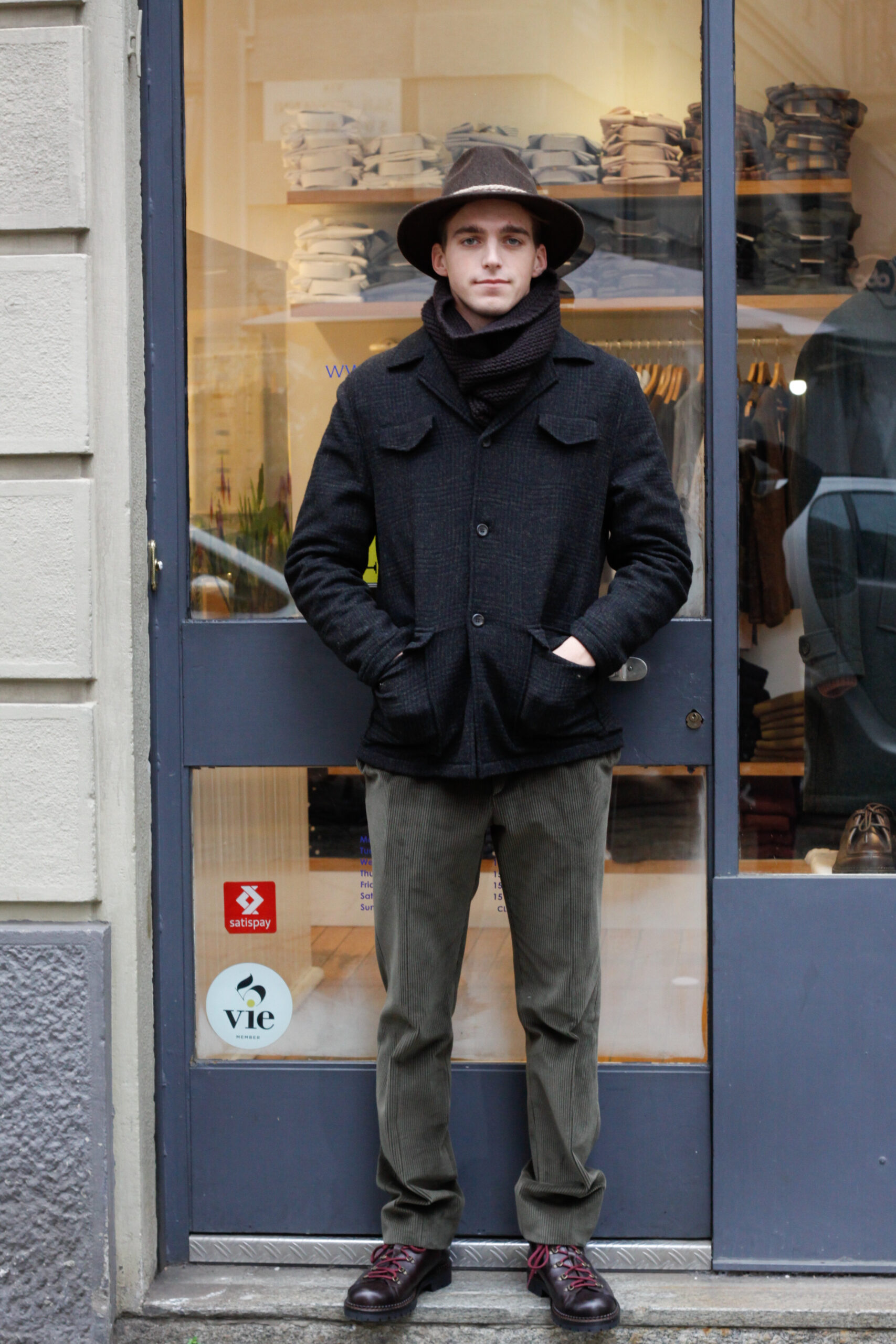 Giaccone uomo field jacket invernale RISI Milano