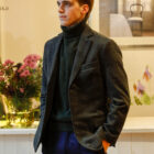 Blazer da uomo lana giacca Roberta RISI Milano