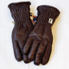 Guanti da sci in pelle interno agnello modello Lorenzo marchio Restelli RISI Milano