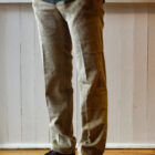 Pantaloni da uomo senza pinces invernali taglio dritto modello Carlo RISI Milano