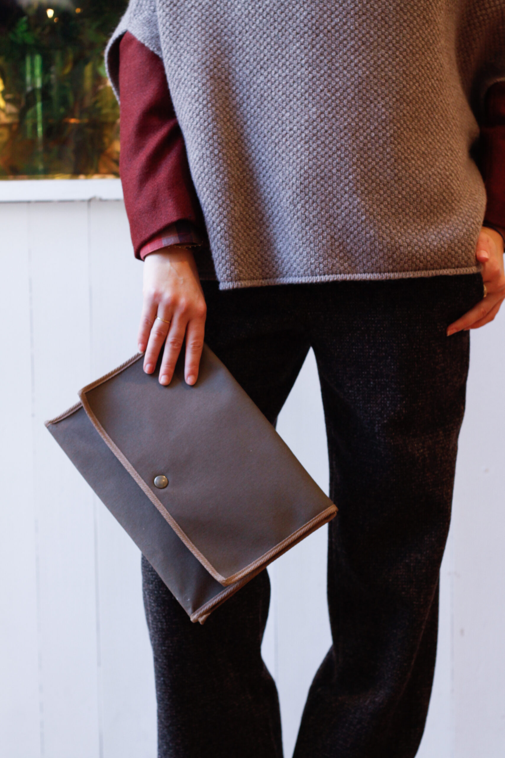 pochette tela modello Celestina RISI Milano