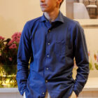 Polo da uomo con allacciatura a camicia modello Ines RISI Milano