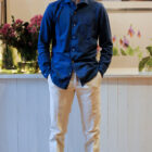 Polo da uomo con allacciatura a camicia modello Ines RISI Milano