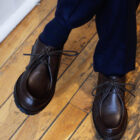 Scarpe da uomo stringate con carrarmato modello Berta RISI Milano