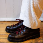 Scarponcini da montagna da uomo stile vintage in pelle modello Filiberto RISI Milano