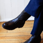stivali da donna imbottiti con pelo modello Martino RISI Milano