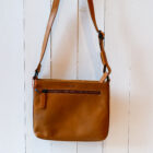 borsa a tracolla in pelle con zip modello Pamela RISI Milano