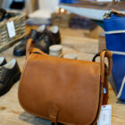 Borsa da donna a tracolla in pelle, postina con patella, modello Tessa RISI Milano